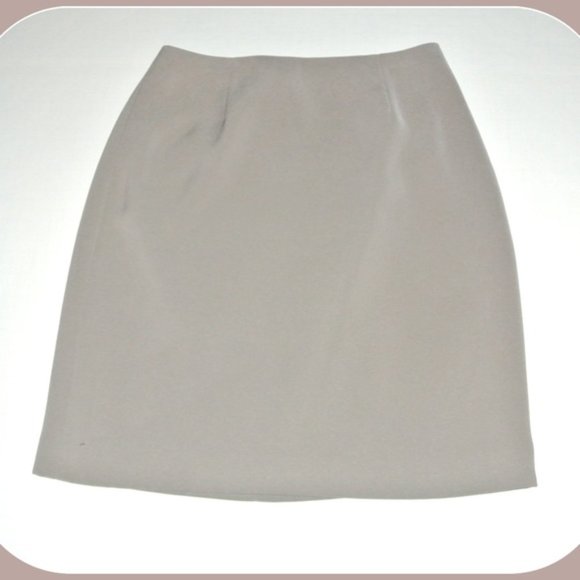Caslon Dresses & Skirts - Caslon Gray Pancil Skirt Lined 4